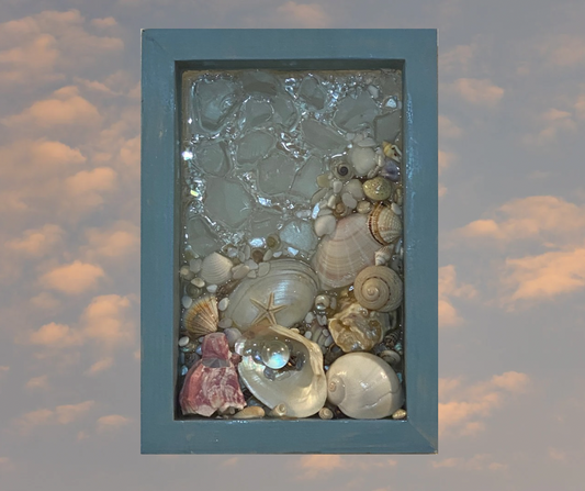 Blue Frame Pink Barnacle
