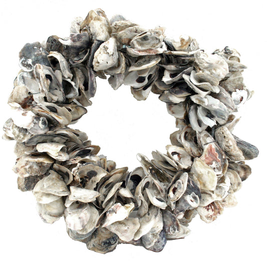 Oyster Shells Wreath: Medium