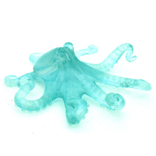 Clear Octopus: Blue